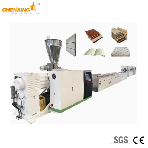 Пластиковая машина для изготовления машины | PVC & WPC Post Extrusion Line